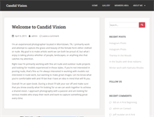 Tablet Screenshot of candidvision.com